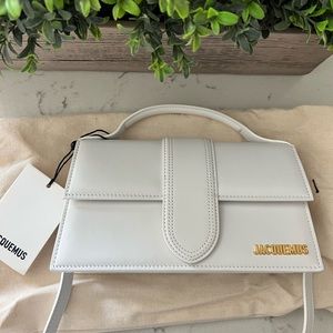 BRAND NEW - JACQUEMUS LE GRAND BAMBINO WHITE BAG